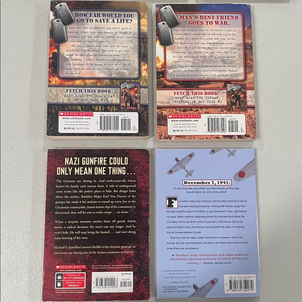 7 WWII Chapter Books - Picture 2 of 3